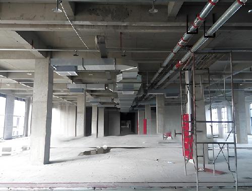 洛陽通風(fēng)管道安裝施工現(xiàn)場